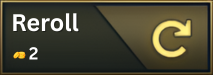 Reroll shop units button for TFT